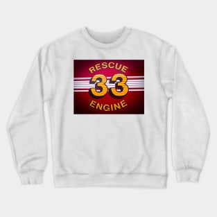 Rescue Engine 33 Crewneck Sweatshirt